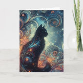 黒猫 カード (正面)