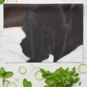 黒猫 キッチンタオル (折り畳み)