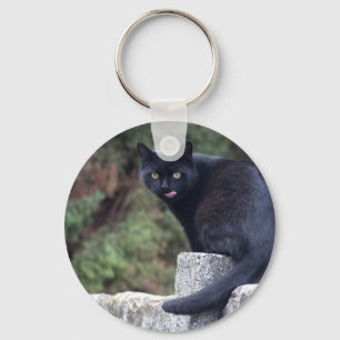 黒猫 キーホルダー