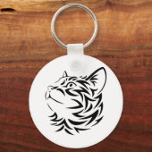 黒猫 キーホルダー (正面)