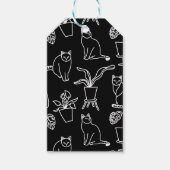 黒猫 ギフトタグ (正面)