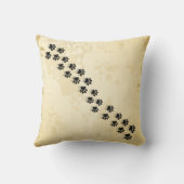 黒猫 クッション (裏面)