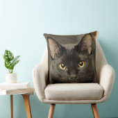 黒猫 クッション (椅子)