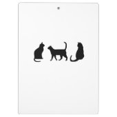 黒猫 クリップボード (裏面)