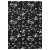 黒猫 クリップボード (裏面)