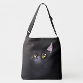 黒猫 クロスボディバッグ (裏面)
