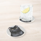 黒猫 コースター (側面)
