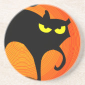 黒猫 コースター (正面)