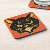 黒猫 コースター (左側)