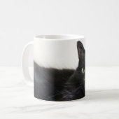 黒猫 コーヒーマグカップ (正面左)