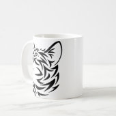 黒猫 コーヒーマグカップ (正面左)