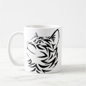 黒猫 コーヒーマグカップ (左)
