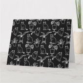 黒猫 サンキューカード (裏面)