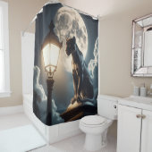 黒猫 シャワーカーテン (インサイチュ)