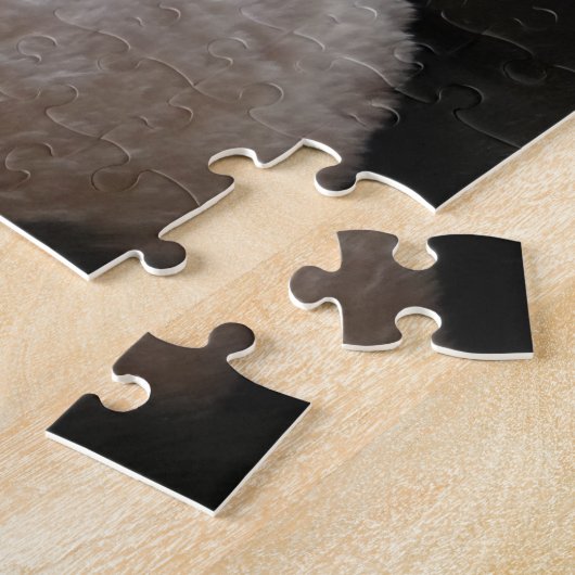 黒猫 ジグソーパズル (側面)