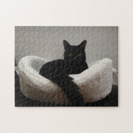 黒猫 ジグソーパズル