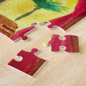 黒猫 ジグソーパズル (側面)