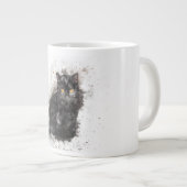 黒猫 ジャンボコーヒーマグカップ (正面右)