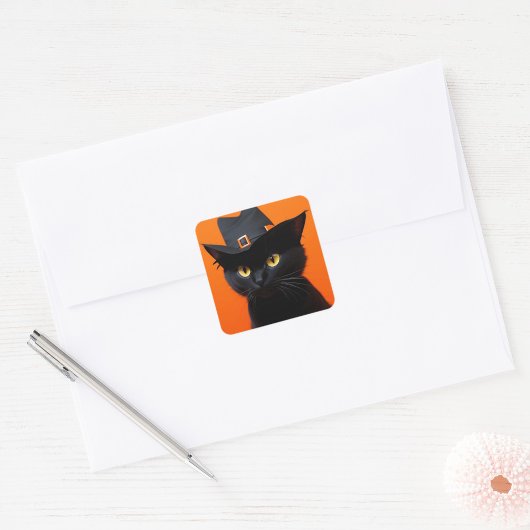 黒猫 スクエアシール