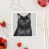 黒猫 スタンダードカクテルナプキン (インサイチュ)