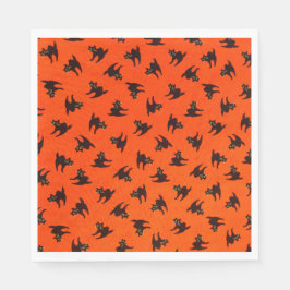 黒猫 スタンダードランチョンナプキン