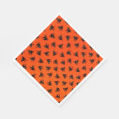 黒猫 スタンダードランチョンナプキン (角)