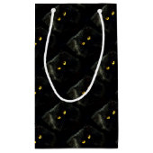 黒猫 スモールペーパーバッグ (裏面)