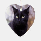 黒猫 セラミックオーナメント (右)