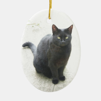 黒猫 セラミックオーナメント