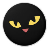 黒猫 セラミックノブ (正面)
