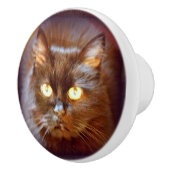 黒猫 セラミックノブ (右)