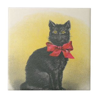 黒猫 タイル