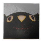 黒猫 タイル (正面)