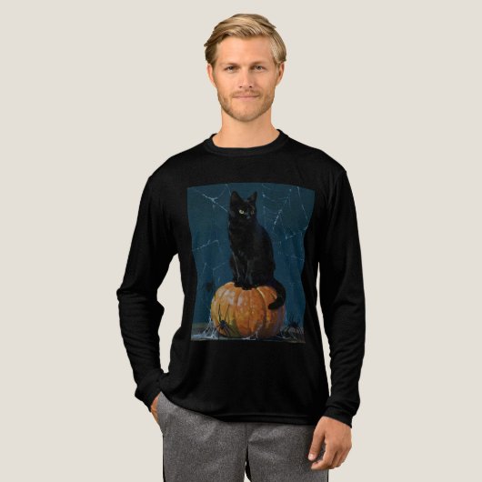 黒猫 トライブレンドTシャツ (正面全体)
