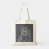 黒猫 トートバッグ (裏面)