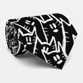 黒猫 ネクタイ (ロール)