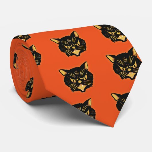 黒猫 ネクタイ (ロール)