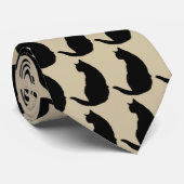 黒猫 ネクタイ (ロール)