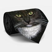 黒猫 ネクタイ (ロール)