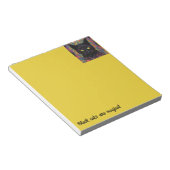 黒猫 ノートパッド (アングル)