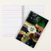 黒猫 ノートブック (内側)