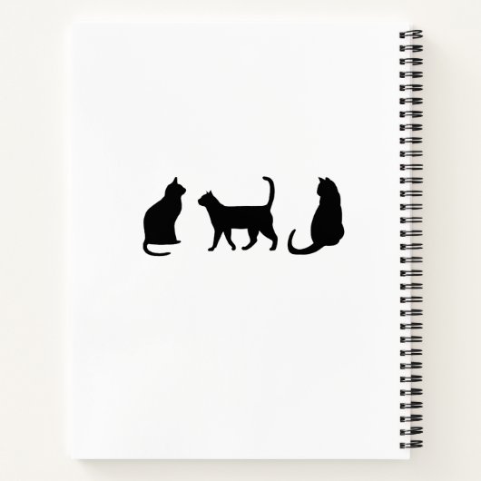 黒猫 ノートブック (裏面)