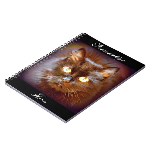 黒猫 ノートブック (左側)