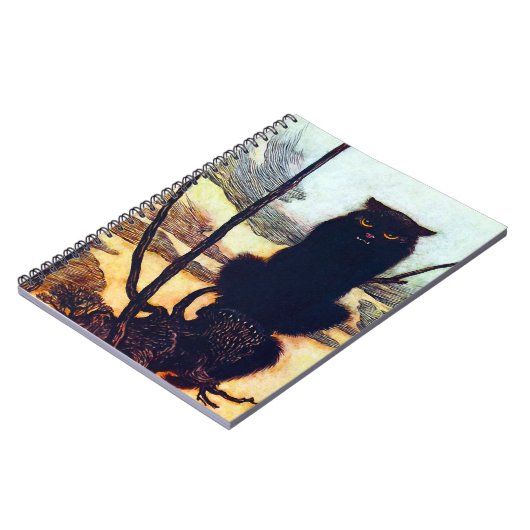 黒猫 ノートブック (左側)