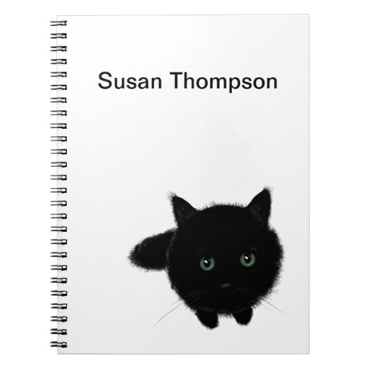 黒猫 ノートブック (正面)
