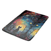 黒猫 バスマット (アングル)