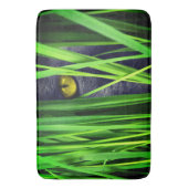 黒猫 バスマット (正面縦)