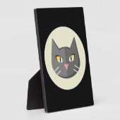 黒猫 フォトプラーク (側面)