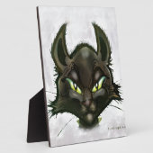 黒猫 フォトプラーク (側面)