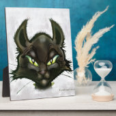 黒猫 フォトプラーク (側面)